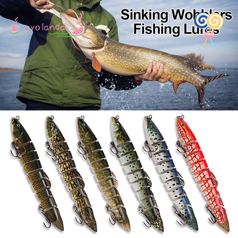 Mồi Câu Cá Luya Nhân Tạo Nhiều Khớp Nối Chuyên Dụng Chất Lượng Cao