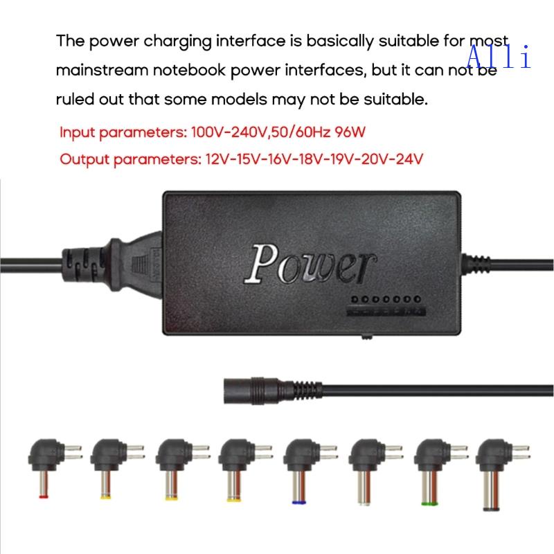 Bộ Sạc Laptop Điều Chỉnh Được 12V Sang 24V 8DC 96W