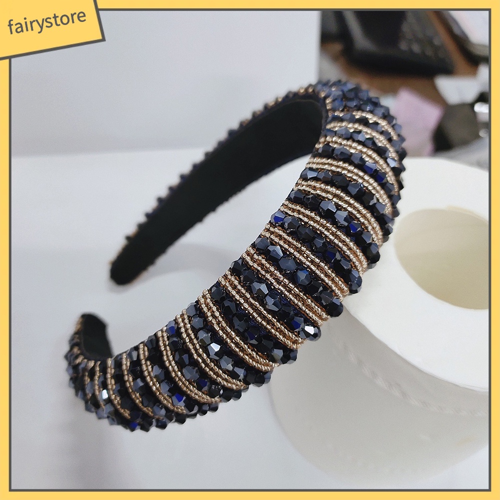 Cài Tóc Đính Hạt Pha Lê Giả Sang Trọng Cho Nữ