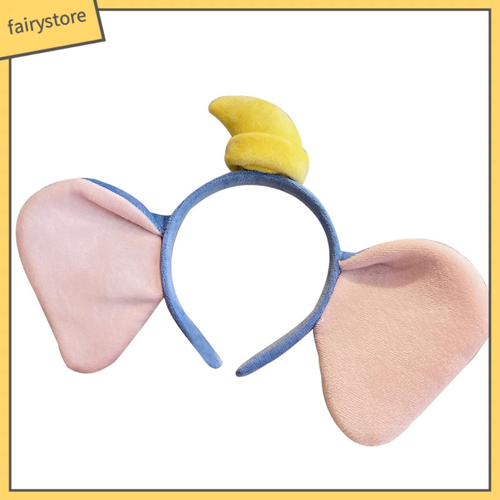 Băng Đô Tai Voi Dễ Thương Dùng Rửa Mặt / Trang Điểm