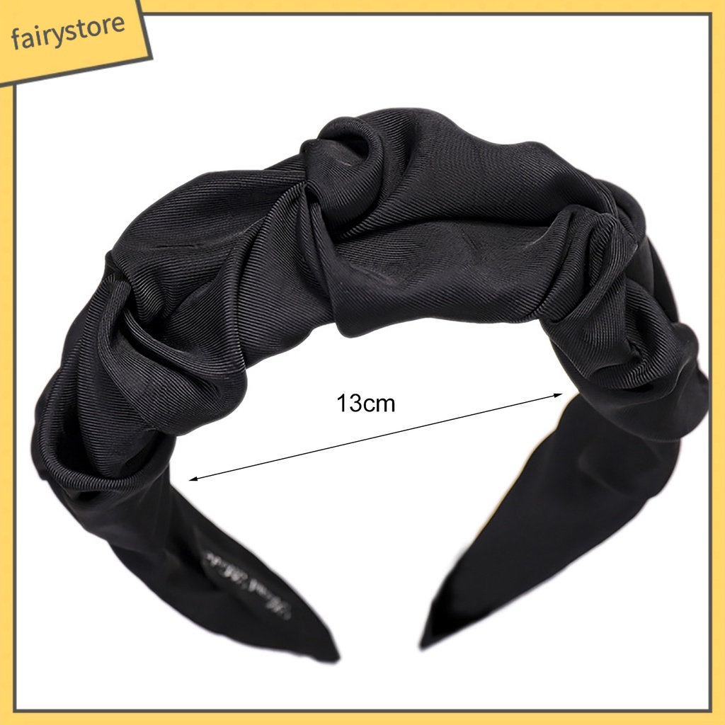 Cài Tóc Trơn Màu Chống Trượt Bản Rộng Dùng Hàng Ngày