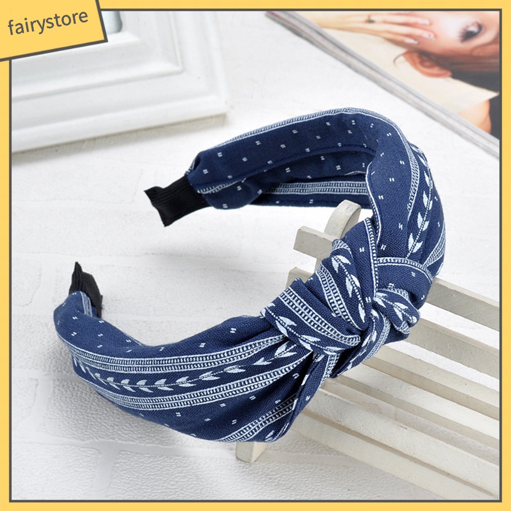 Cài Tóc Xoắn Chéo Bản Rộng Thời Trang Cho Nữ