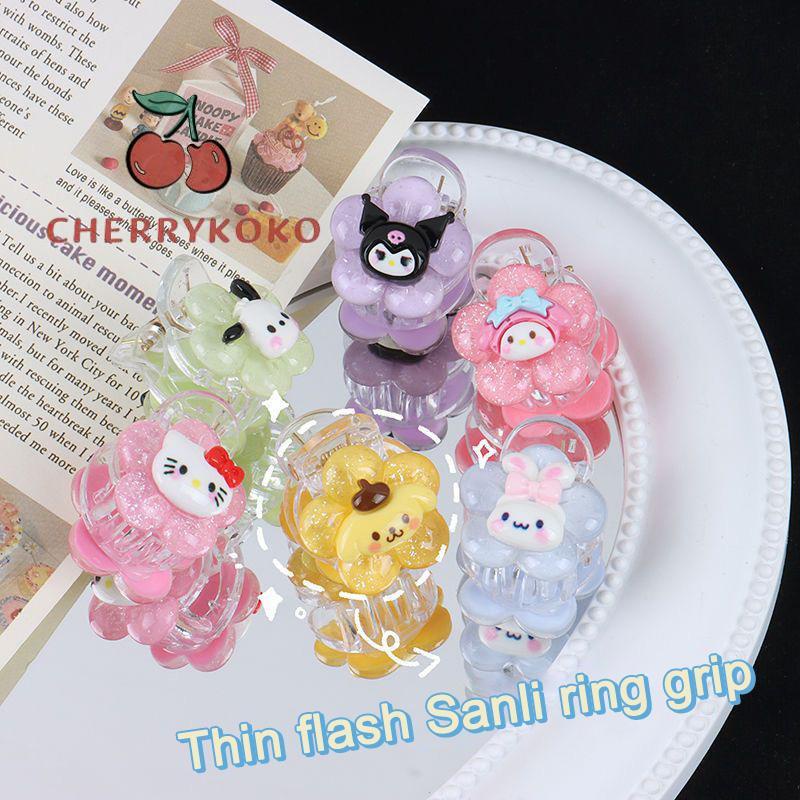 🍒🍒CHERRYKOKO Kẹp TóC HìNh Chú CúN Dễ Acrylic Thương ThờI Trang Cho Nữ