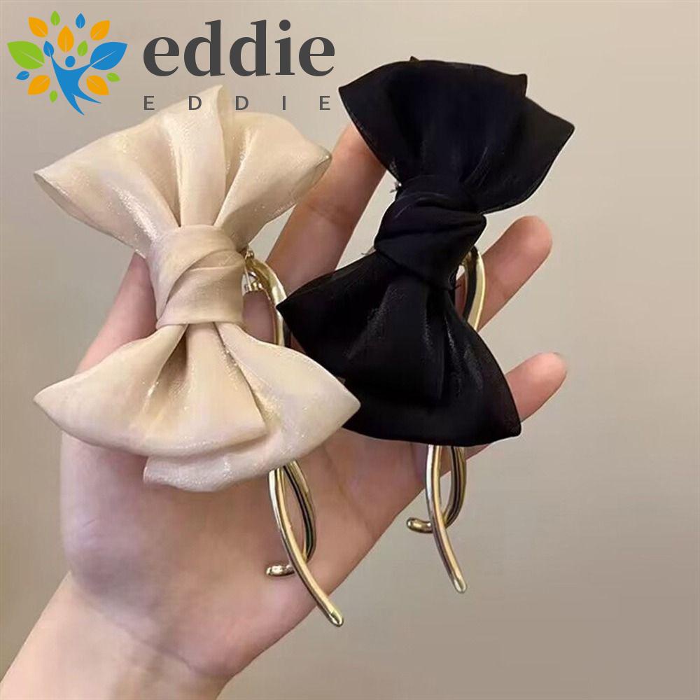 Kẹp Tóc Nơ Lưới Cỡ Lớn Phong Cách Vintage 26Eddie