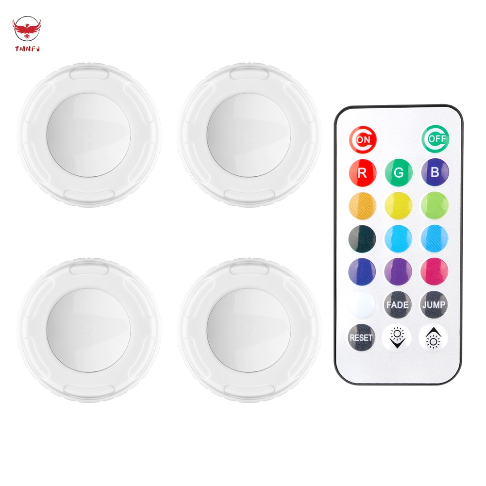 Đèn Ngủ Điều Khiển Từ Xa Trọng Lượng Nhẹ Tiện Dụng Cho Nhà Bếp / Phòng Ngủ