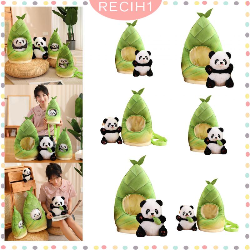 Đồ chơi nhồi bông Hình Gấu Trúc Dễ Thương Trang Trí Phòng Khách