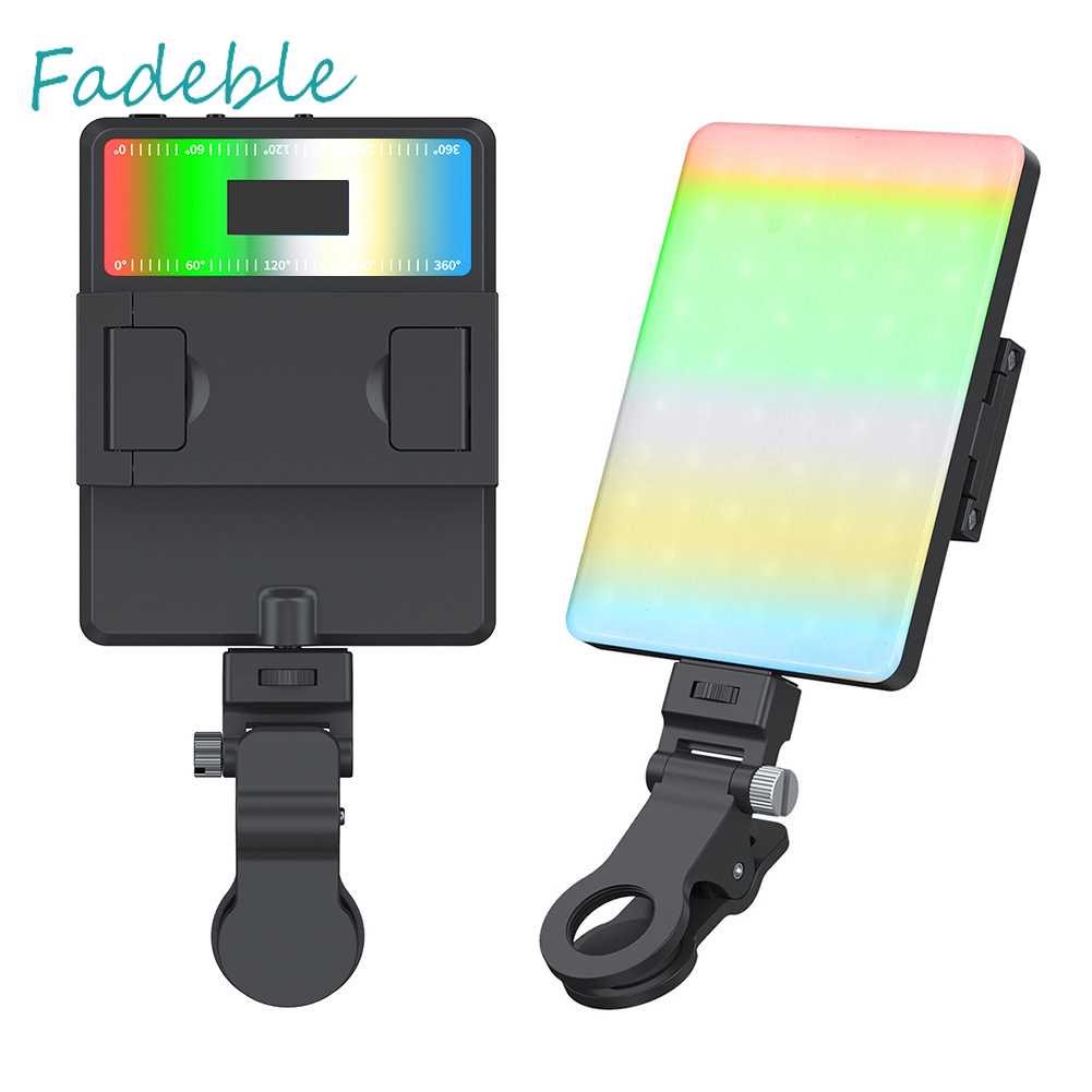 Đèn LED 2500K-9000K Hỗ Trợ Chụp Ảnh Selfie Cho Điện Thoại