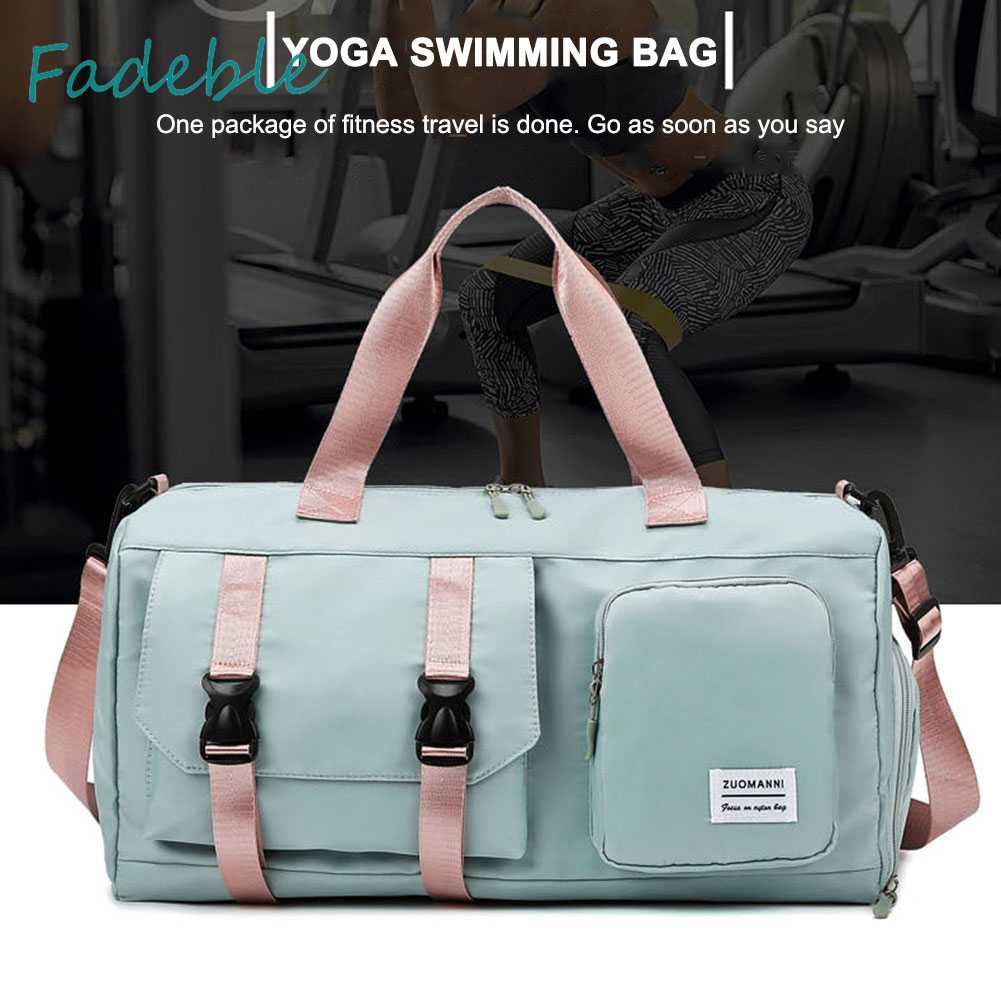 Túi Đựng Đồ Tập Thể Thao Sức Chứa Lớn Chia Ngăn Khô / Ướt Tiện Dụng Cho Nam Và