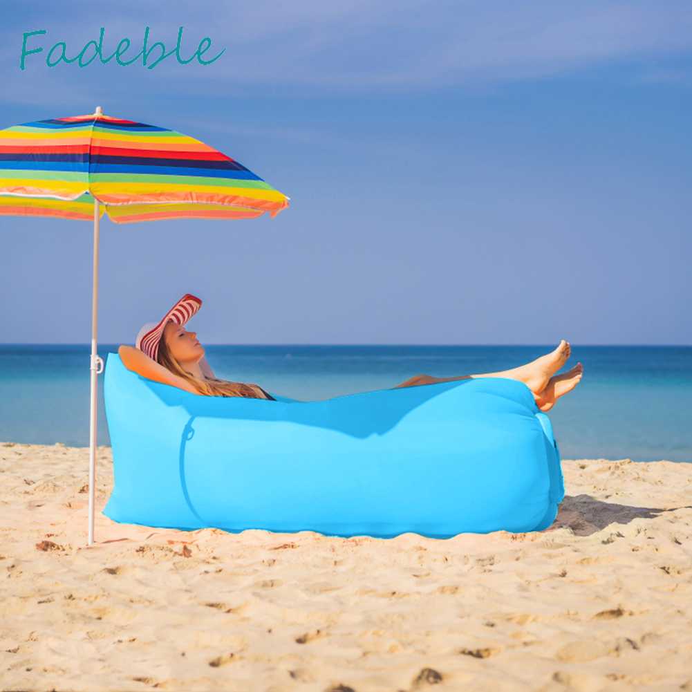 Ghế Sofa Bơm Hơi Bằng Polyester Chống Rò Rỉ Có Thể Gấp Gọn Tiện Dụng