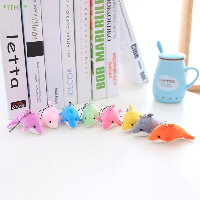 Bộ 2 Thú Nhồi Bông Hình Cá Heo Đáng Yêu Mới