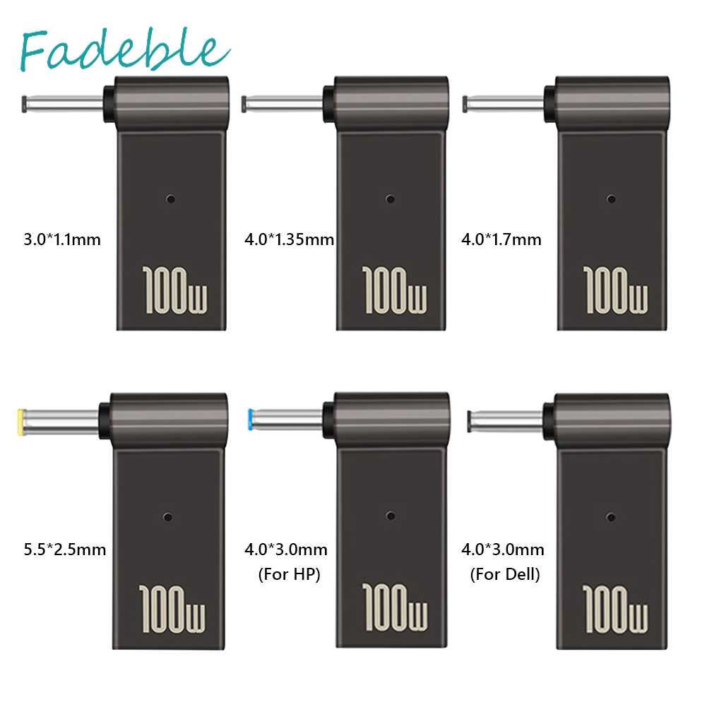 Đầu Nối Nguồn Type-C 100W Cho Laptop