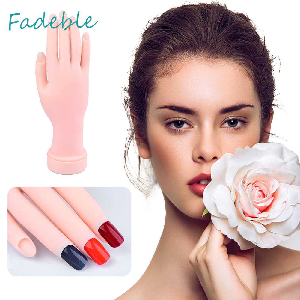 1 Mô Hình Bàn Tay Giả Mềm Tập Luyện Có Khớp Cử Động Cho Người Mới Bắt Đầu