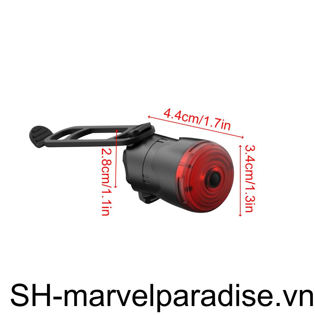 Đèn Hậu Cảnh Báo An Toàn Chống Thấm Nước Có Thể Sạc Lại Cho Xe Đạp