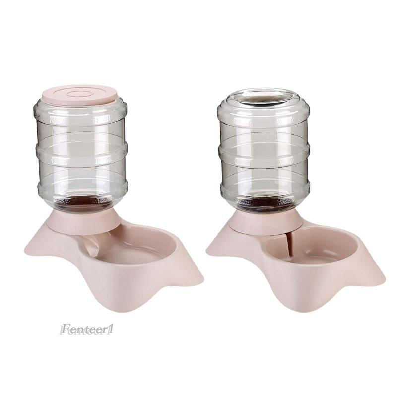 [Fenteer1] Bát Đựng Thức Ăn Nước Uống Tự Động Cho Thú Cưng Cỡ Nhỏ / Vừa / Lớn 3.8L