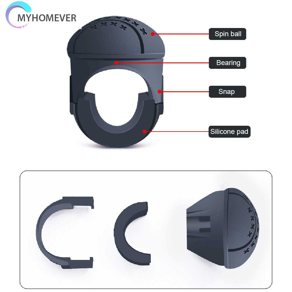 Bóng Xoay Gắn Vô Lăng Xe Hơi Giúp Tiết Kiệm Sức Lực