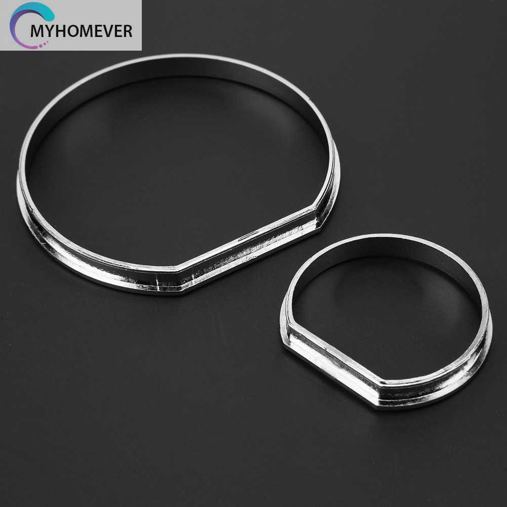 Bộ 4 Khung Trang Trí Bảng Điều Khiển Phía Trước Dành Cho Xe Hơi BMW E46