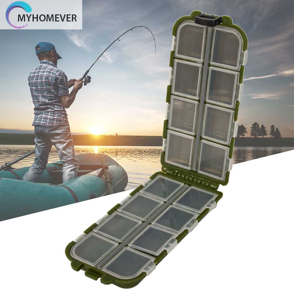 Hộp Đựng Mồi Câu Cá 13 Ngăn Tiện Lợi Ốp