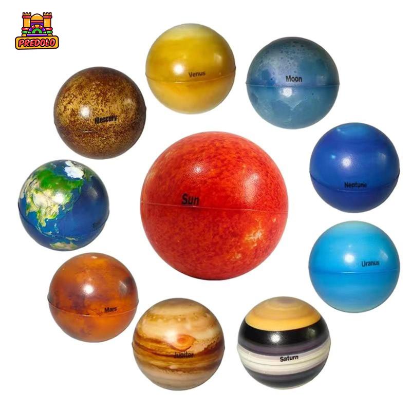 Predolo  Set 10 Hệ Mặt Trời Hình Hành Tinh Dải Ngân Hà Trang Trí Bàn Tiệc Cho Bé