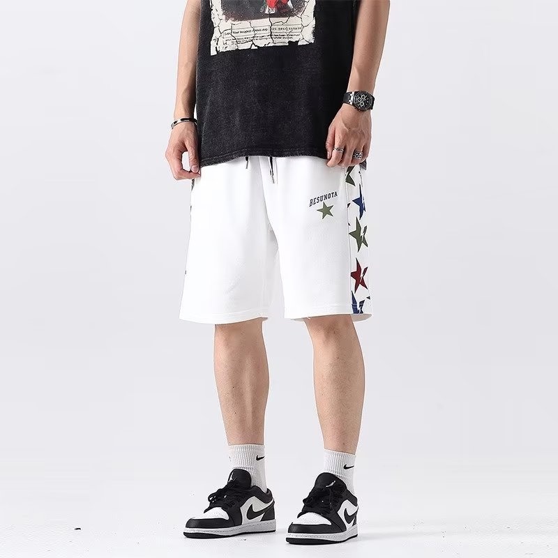 Quần Short Thể Thao Dáng Rộng Phong Cách Hip Hop Đường Phố Mỹ Cho Nam Nữ