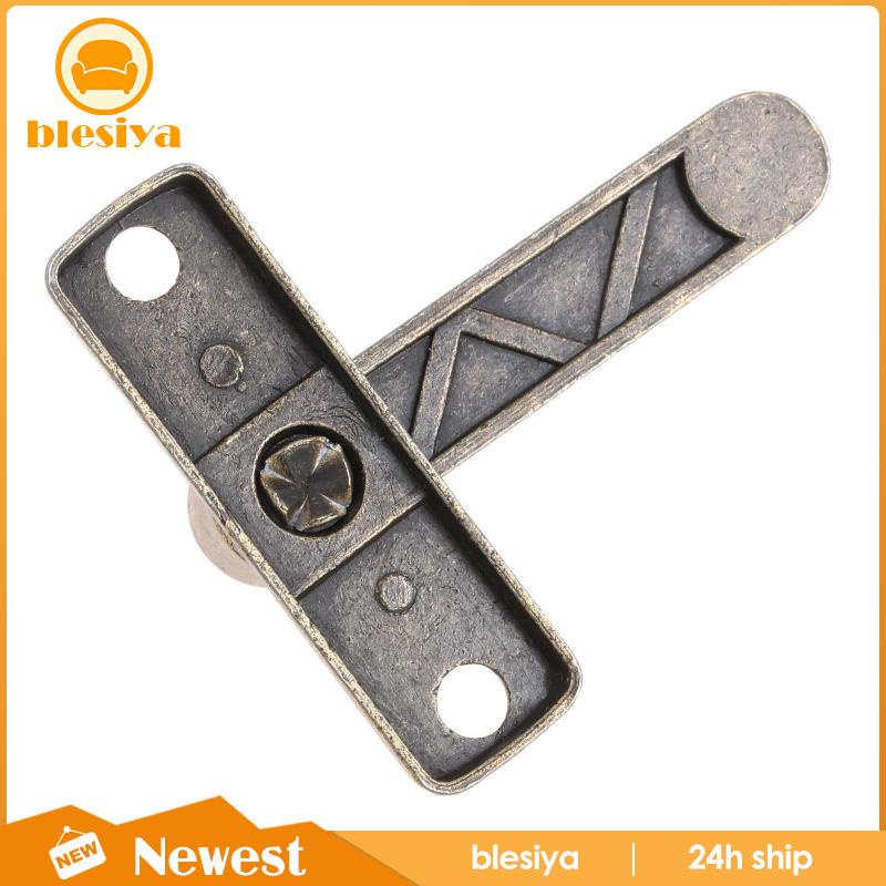 [Blesiya] Bộ Khóa Cửa Trượt Phong Cách Cổ Điển Cho Cổng Ra Ngoài