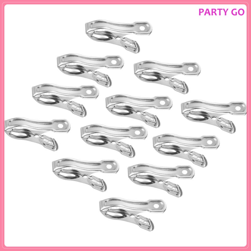 20 Kẹp Phơi Quần Áo Bằng Thép Không Gỉ