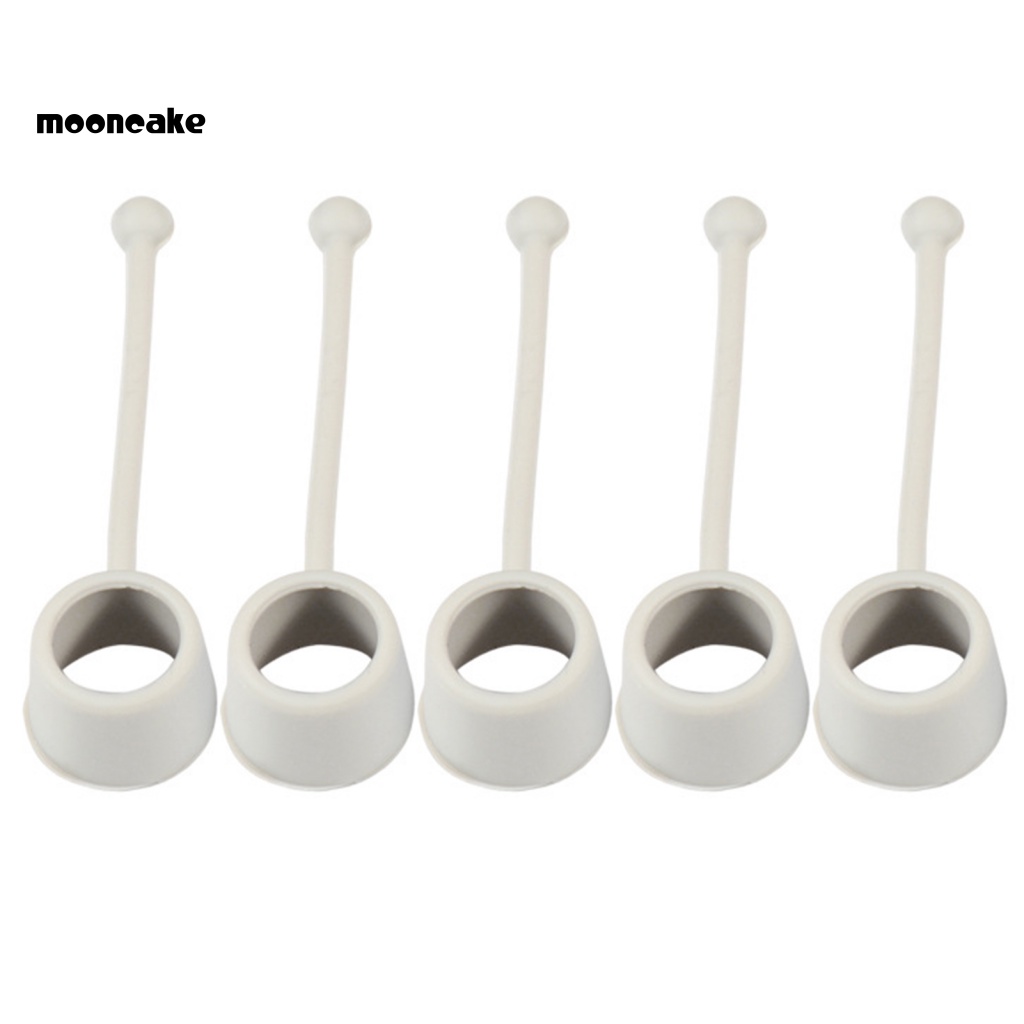 Set 5 Dây Kháng Lực 5 Màu Đeo Ngón Tay Độ Đàn Hồi Cao Hỗ Trợ Tập Yoga / Thể Hình