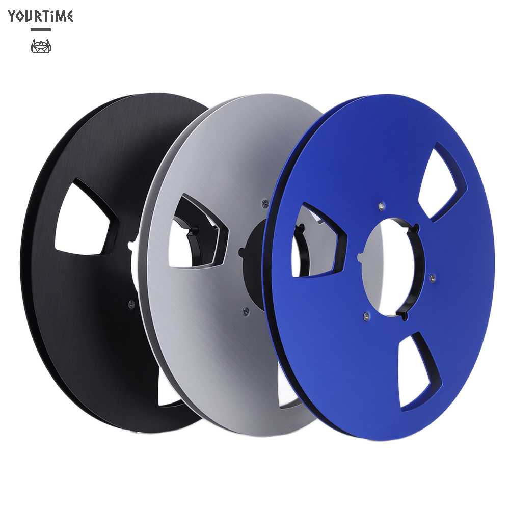 Cuộn Băng Ghi Âm Rỗng 10 Inch Bằng Hợp Kim Nhôm Cho Thợ Sửa Chữa ReVox / TEAC