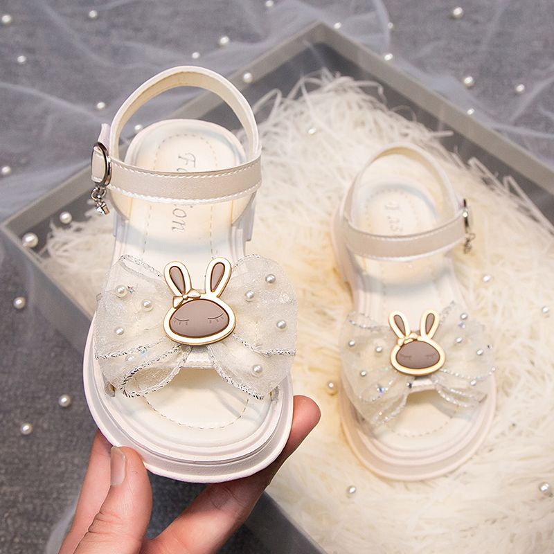 Giày Sandal Công Chúa Mùa Hè 2023 Phong Cách Mới Cho Bé Gái