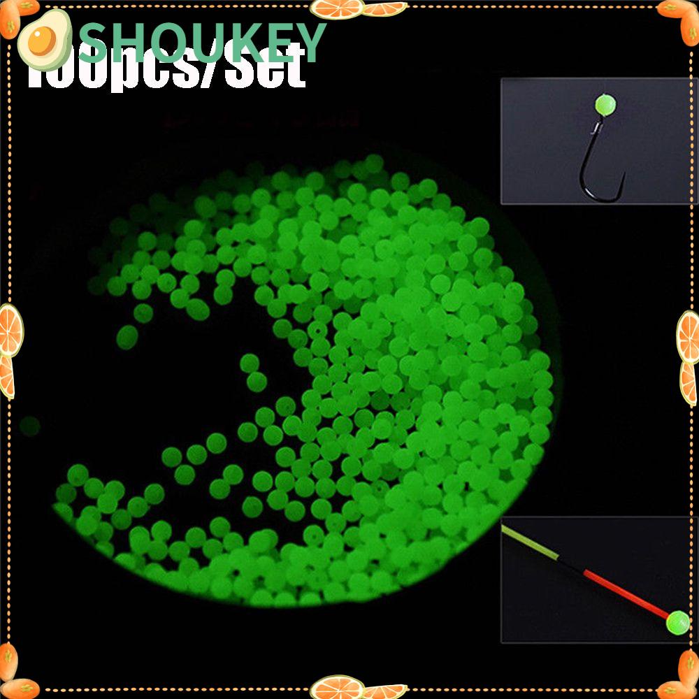 Túi 100 Phao Câu Cá Dạ Quang 4 / 5 / 6 / 8mm