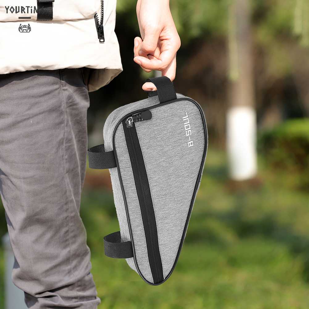 Túi Tam Giác Đựng Vật Dụng Chống Mài Mòn Gắn Khung Trước Xe Đạp
