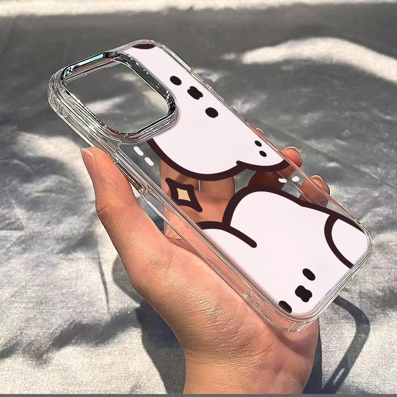 ✅Ốp Điện Thoại Dẻo Họa Tiết Chú Thỏ Dễ Thương Chống Sốc Cho Iphone12Max7 13 8 H2KI 14pro 14pro