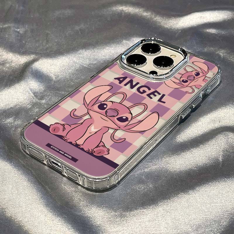 ✅Ốp Điện Thoại Dẻo Họa Tiết Kẻ Sọc Màu Tím Đơn Giản Chống Sốc Cho Iphone 7 13 14pro plus11maxiPhone12 8 1AE5