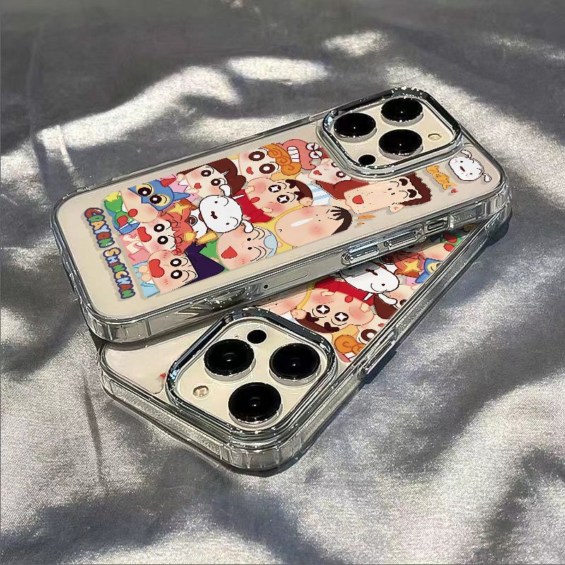 ✅Ốp Điện Thoại Dẻo Họa Tiết Hoạt Hình Cậu Bé Bút Chì Dễ Thương Chống Sốc Cho Iphone13Iphone12Xs Apple plus8ins 11 7 max14pro