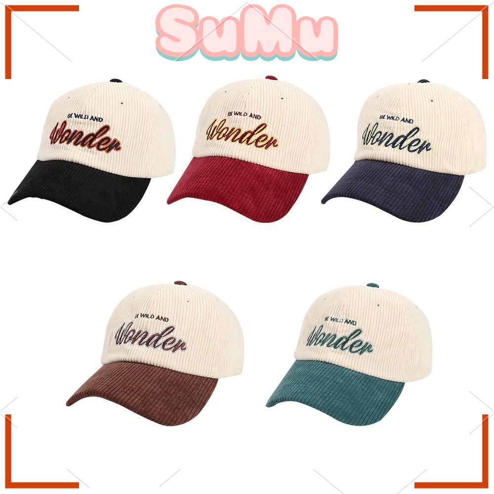 Mũ Lưỡi Trai Nhung Thêu Chữ SUMU Bán Chạy