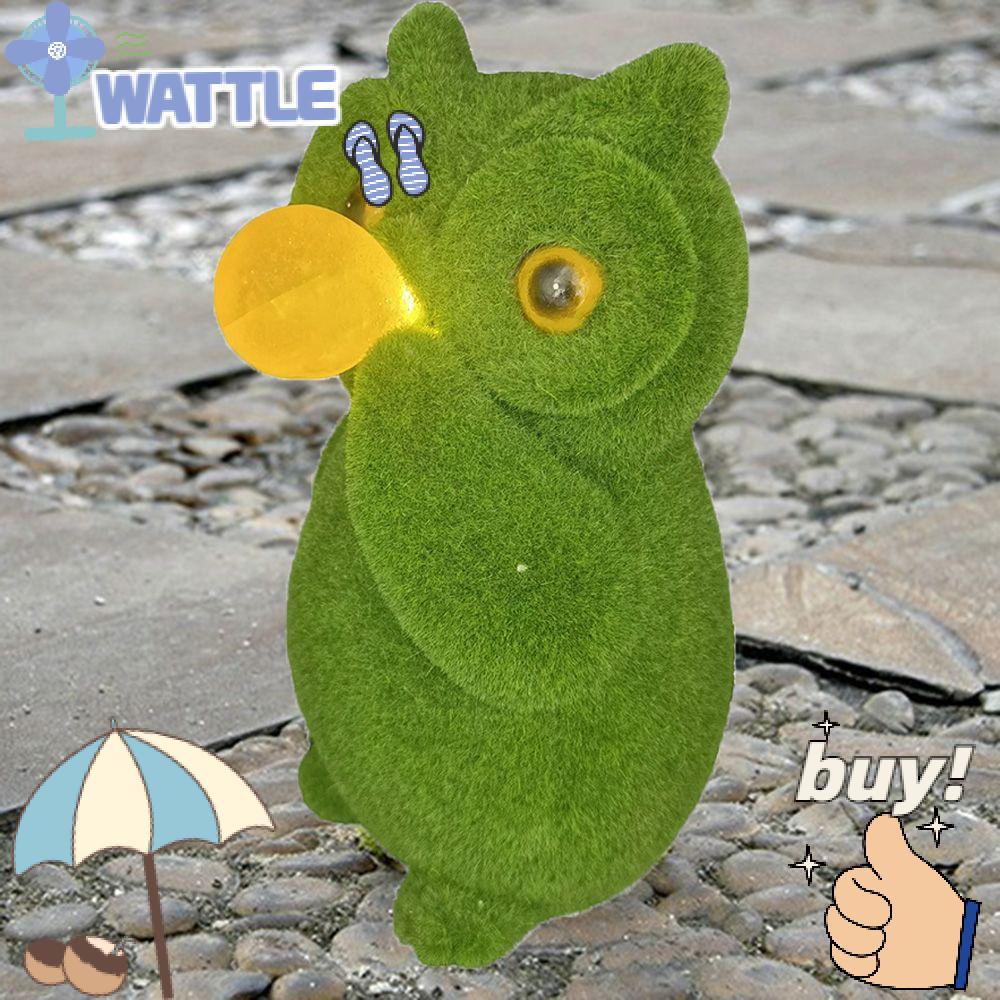 Tượng Mô Hình Tượng Chim Cú Điêu Khắc Sử Dụng Năng Lượng Mặt Trời Trang Trí Nhà Cửa