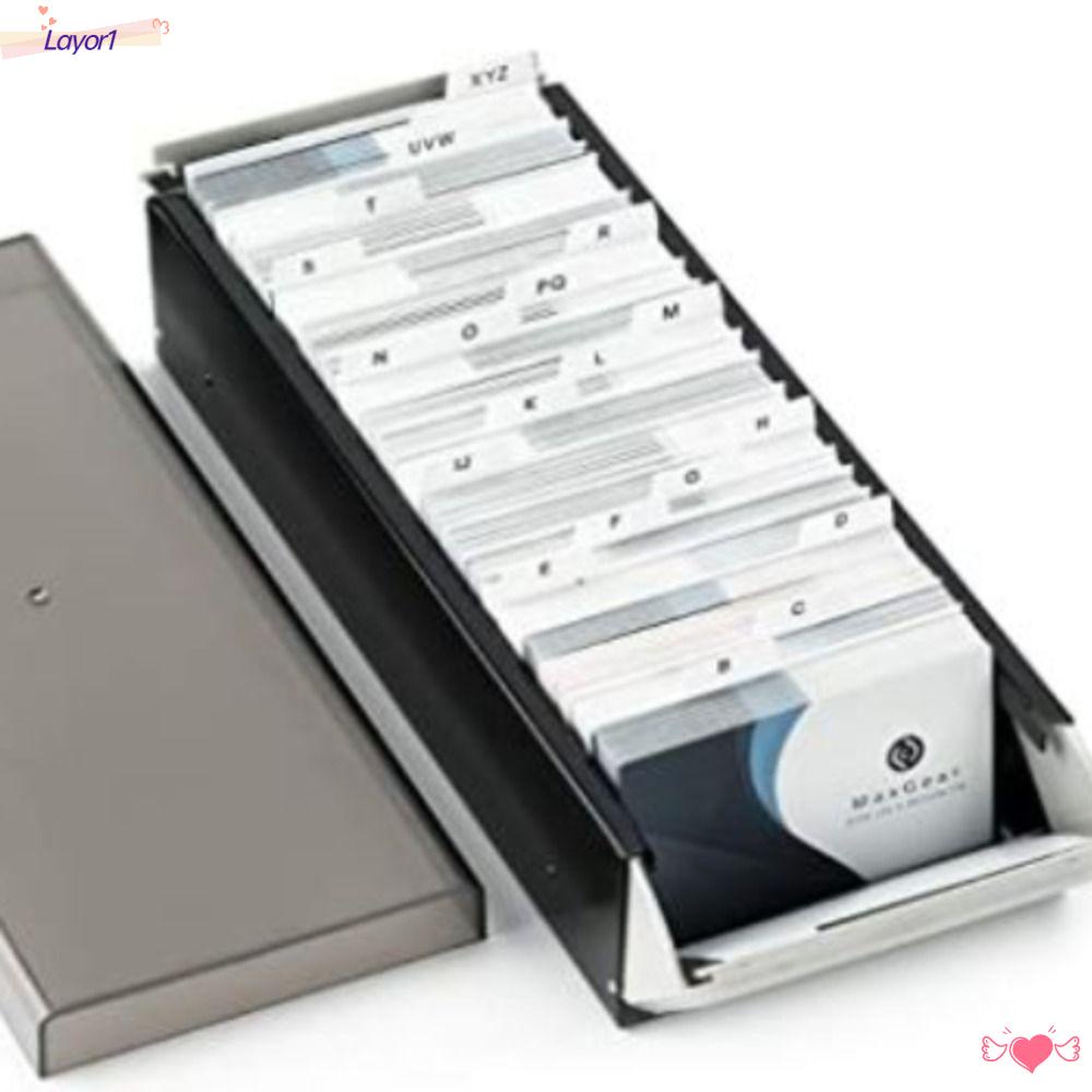 LAYOR1 Hộp Đựng Thẻ Danh Thiếp Tiện Dụng