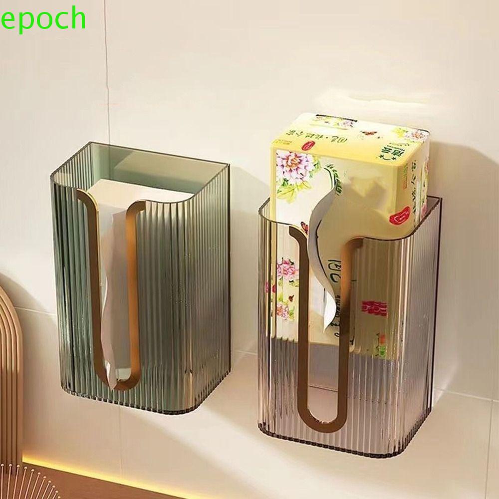 Epoch Hộp Đựng Khăn Giấy Chống Thấm Nước Gắn Tường Tiện Dụng Giá Đỡ