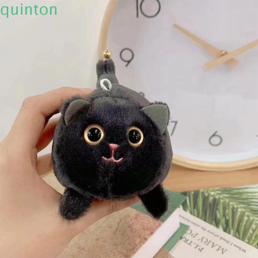 Móc Khóa Hình Mèo / Thỏ Hoạt Hình Nhồi Bông Đáng Yêu