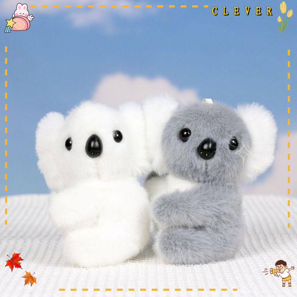 Móc Khóa Gấu Koala Nhồi Bông 15cm Dễ Thương