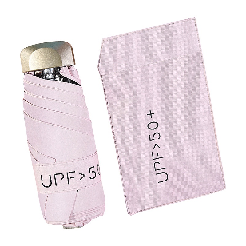 Dù Gấp Mini Siêu Nhẹ Chống Nắng / Mưa Tiện Dụng Cho Nữ