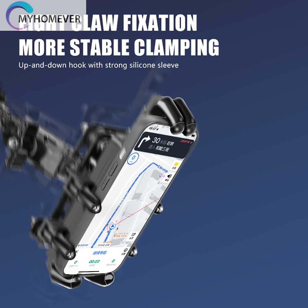 Gub Giá Đỡ Điện Thoại Chống Sốc Gắn Xe Đạp Tiện Dụng