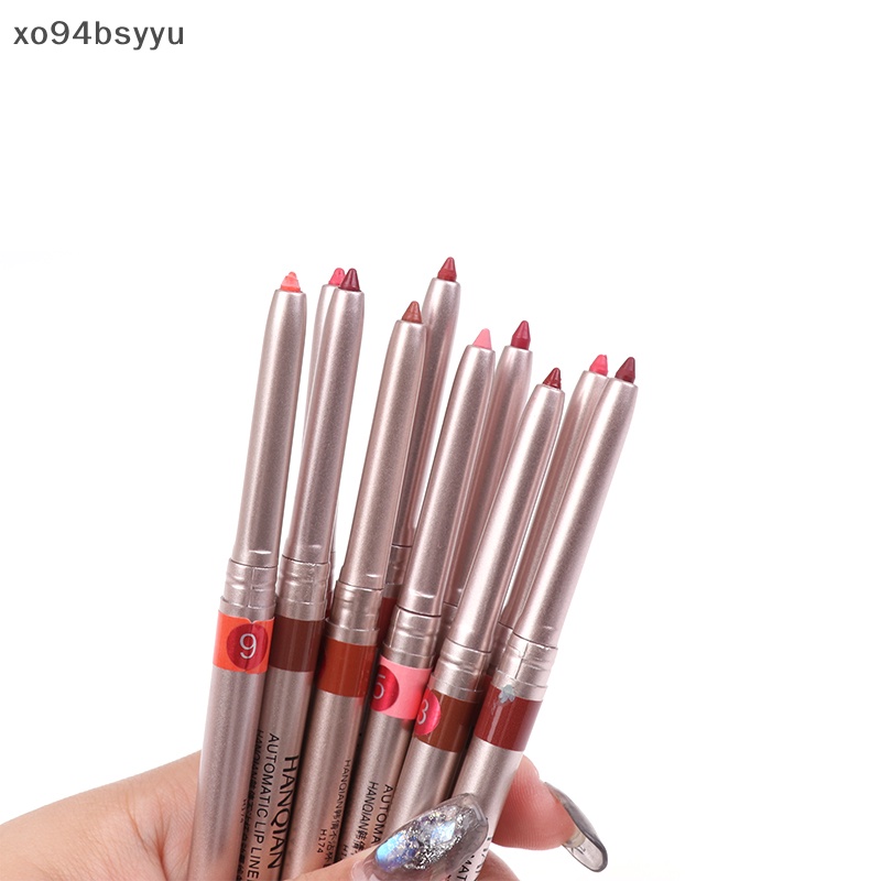 Chì Kẻ Viền Môi Xoay Tự Động Không Thấm Nước 10 Màu Tùy Chọn Xo94Bsyu