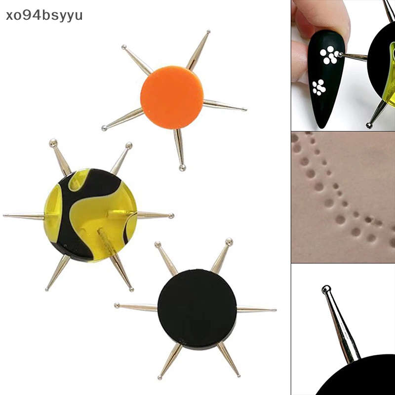 Đĩa Mài Móng Nghệ Thuật Xo94Bsyu Họa Tiết Chấm Bi