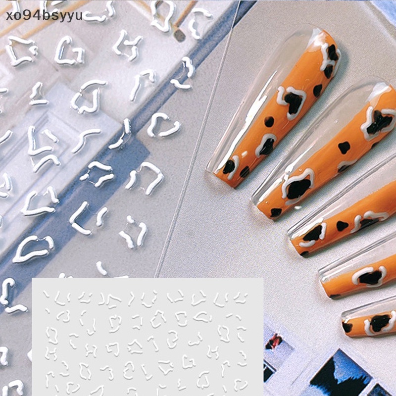 1 Tờ Miếng Dán Trang Trí Móng Tay 5D xo94bsyyu