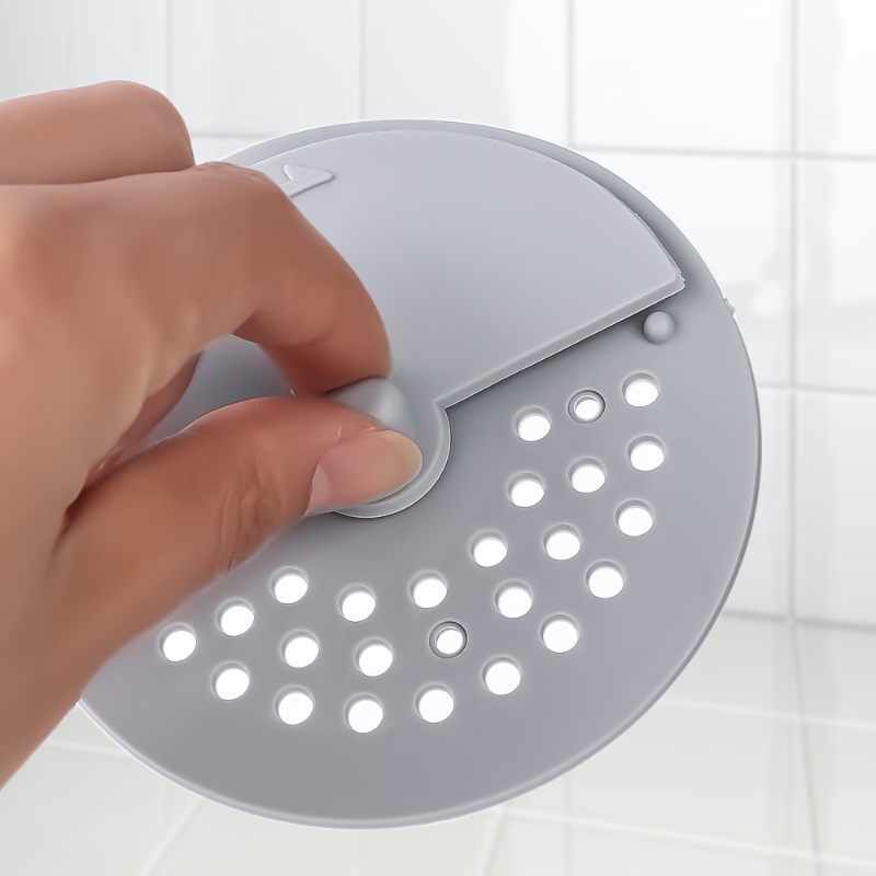 Nắp Đậy Cống Thoát Nước Sàn Nhà Tắm / Nhà Bếp Bằng Silicone Siêu Bền Chống Nghẹt