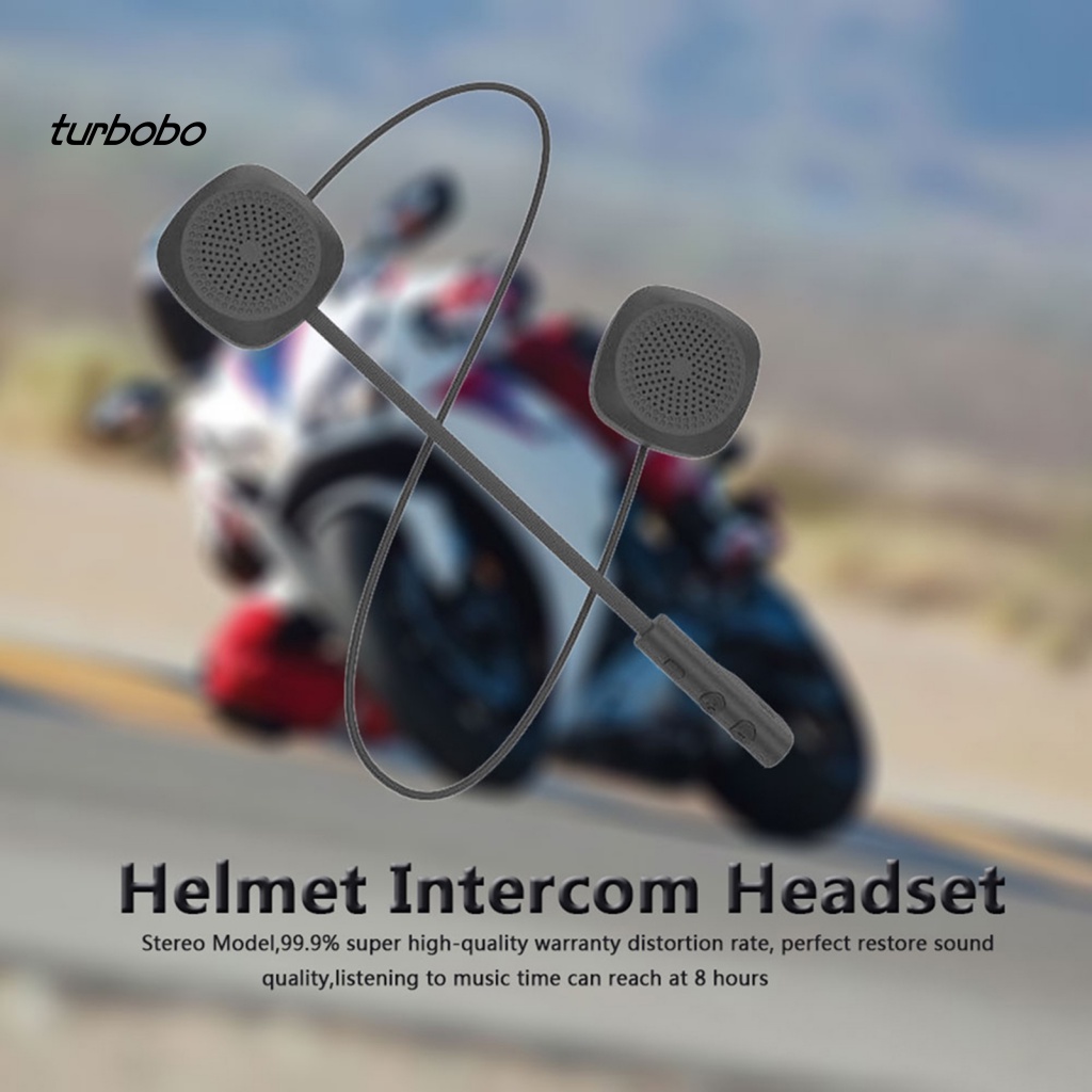 Turbobobo Tai Nghe Bluetooth Chống Nước Gắn Mũ Bảo Hiểm Xe Máy
