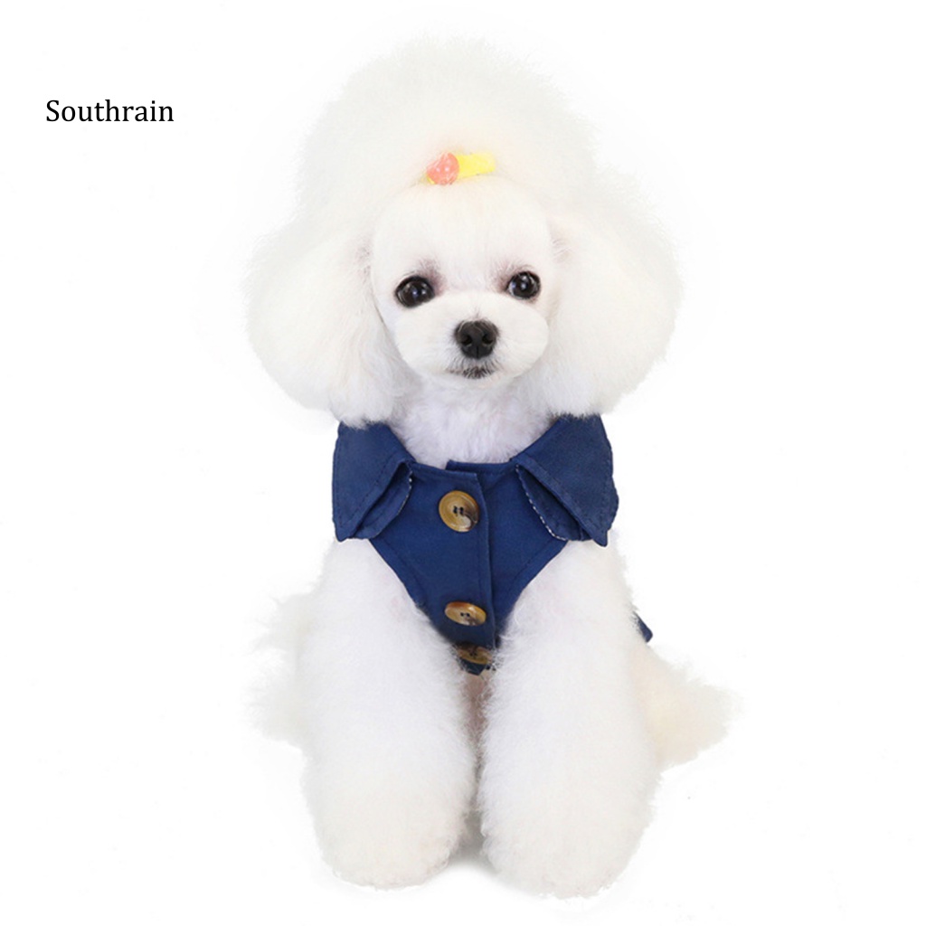 Áo Khoác Cổ Bẻ Bằng Polyester Phong Cách Anh Quốc Thời Tiết Lạnh Cho Cún Cưng