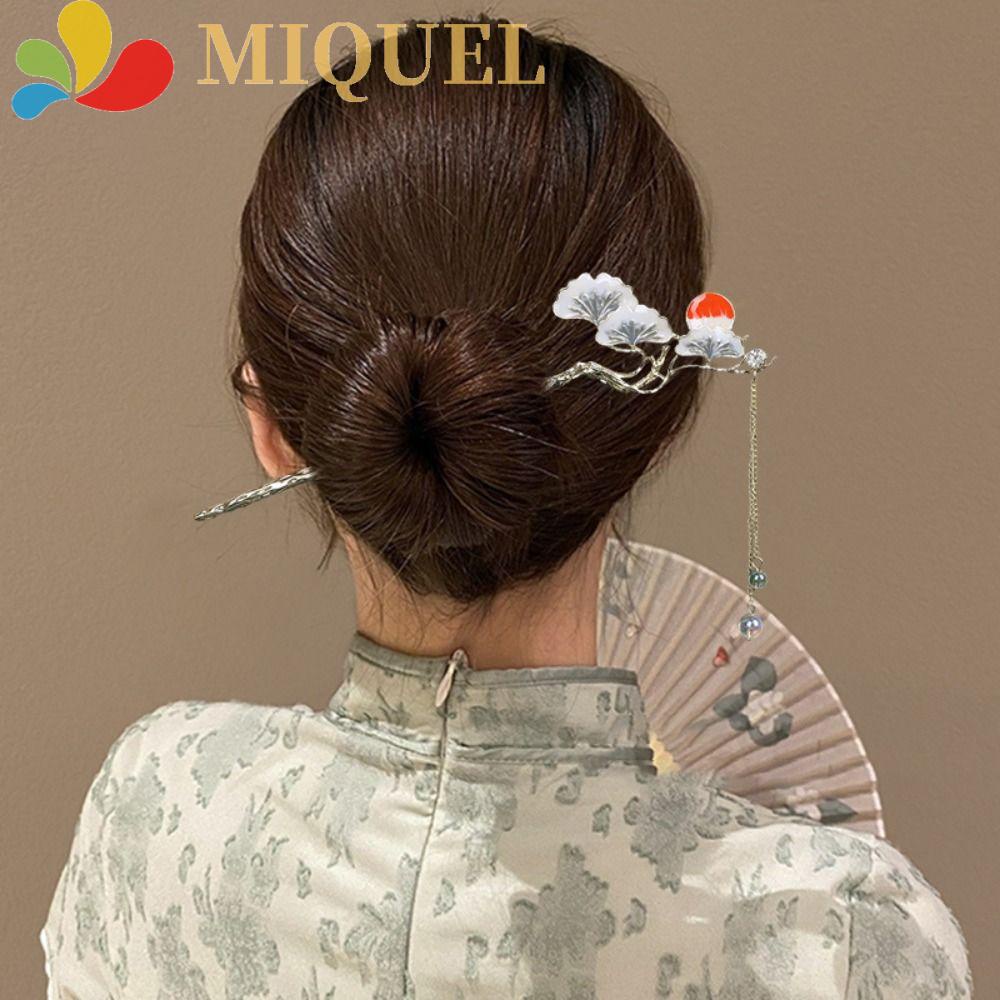 Trâm Cài Tóc Hình Đám Mây Phối Tua Rua Phong Cách Trung Hoa Cổ Điển Thanh Lịch Cho Nữ