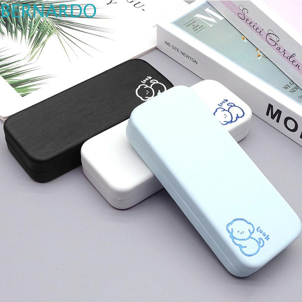 Hộp Đựng Mắt Kính Hình Chú Chó Hoạt Họa Bằng Kim Loại Dễ Thương Cho Nữ Giá Đỡ