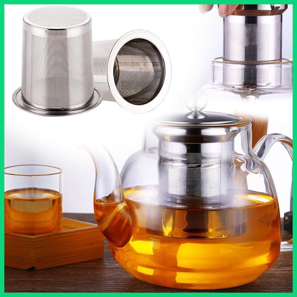 Cốc Lọc Bằng Thép Không Gỉ 304 Dung Tích Lớn Cho Lá Và Gia Vị jiwvn Jwvn